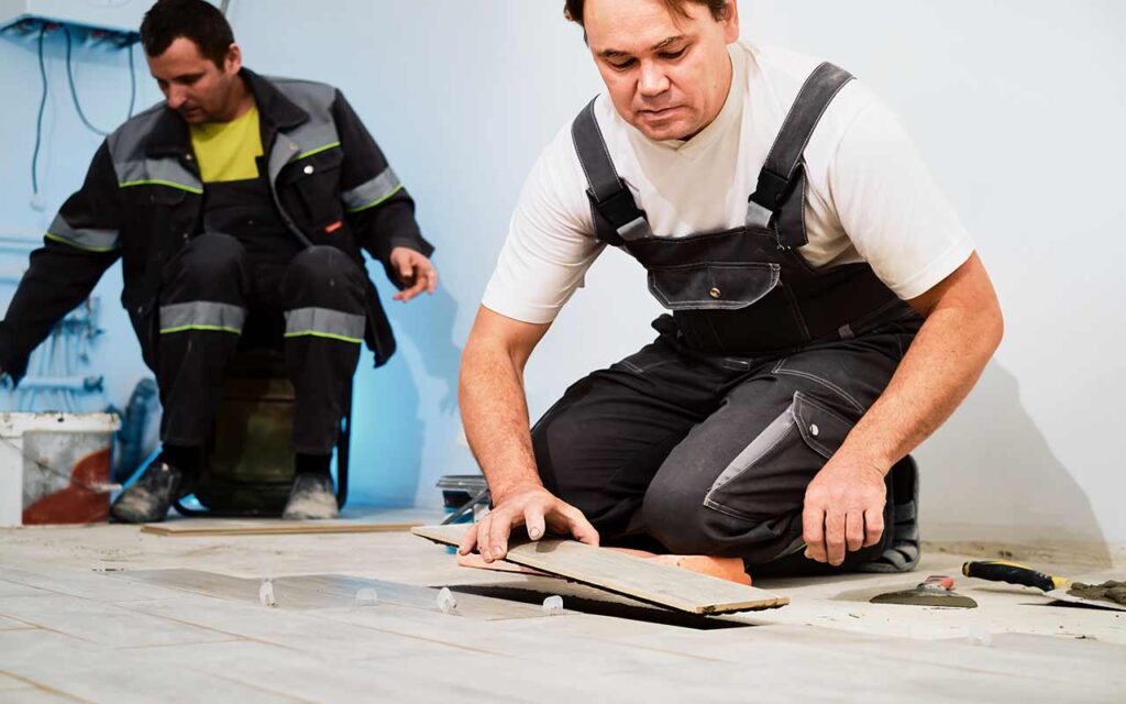 Remise à neuf du parquet