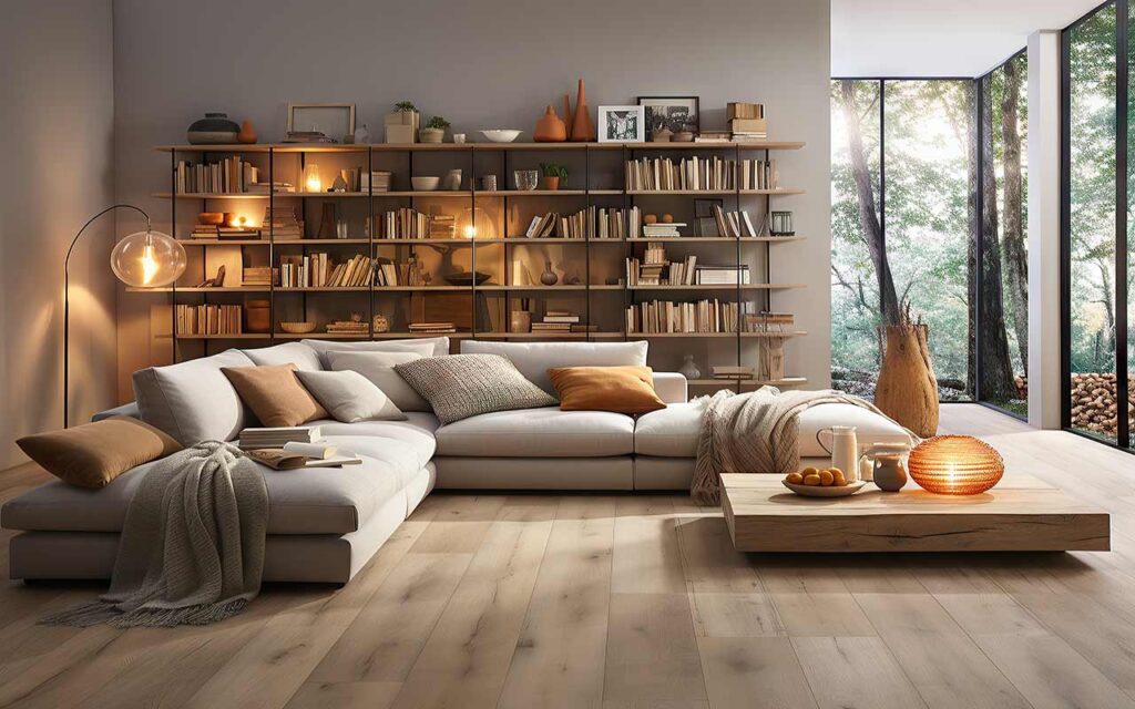 bois clairs parfaits pour un parquet de chambre