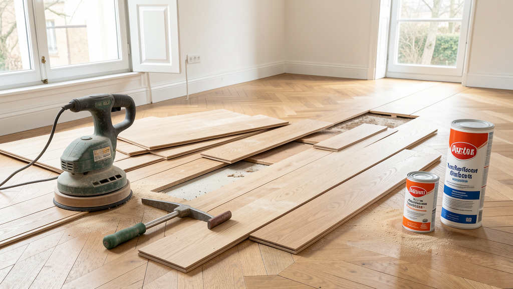 Comment remplacer un parquet sans tout enlever : la méthode facile et rapide en 2025