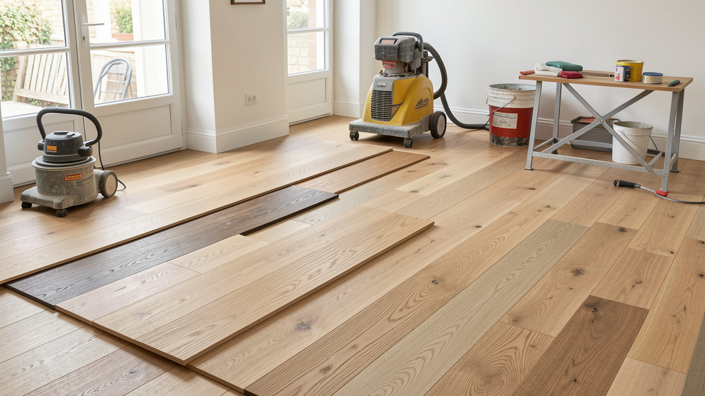 principaux types de bois utilisés pour les planchers intérieurs