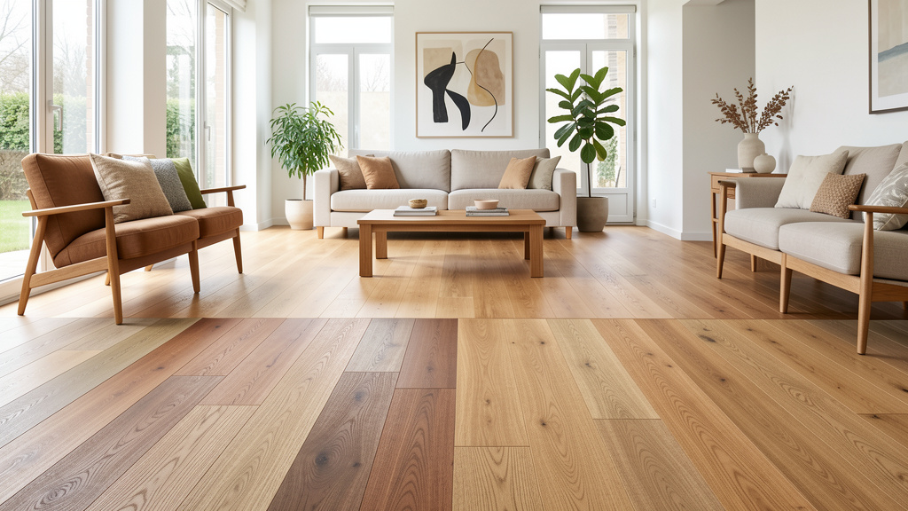 Couleurs de parquet tendance en 2025 : les teintes à adopter pour un intérieur stylé et chaleureux
