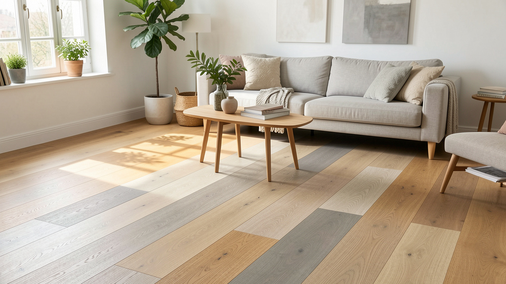 Top 6 des couleurs de parquet tendance en 2025