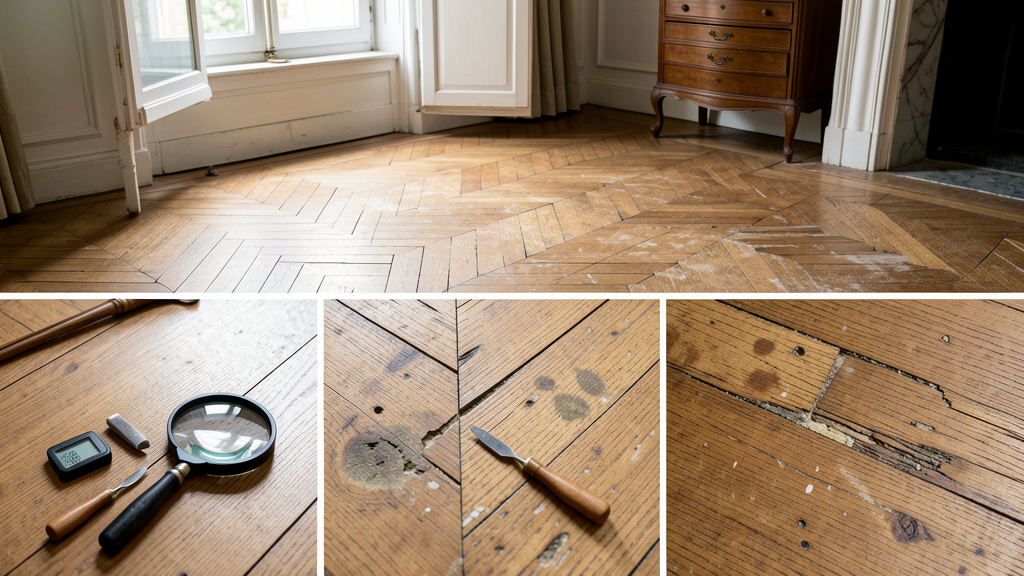 diagnostic de son parquet avant de rénover