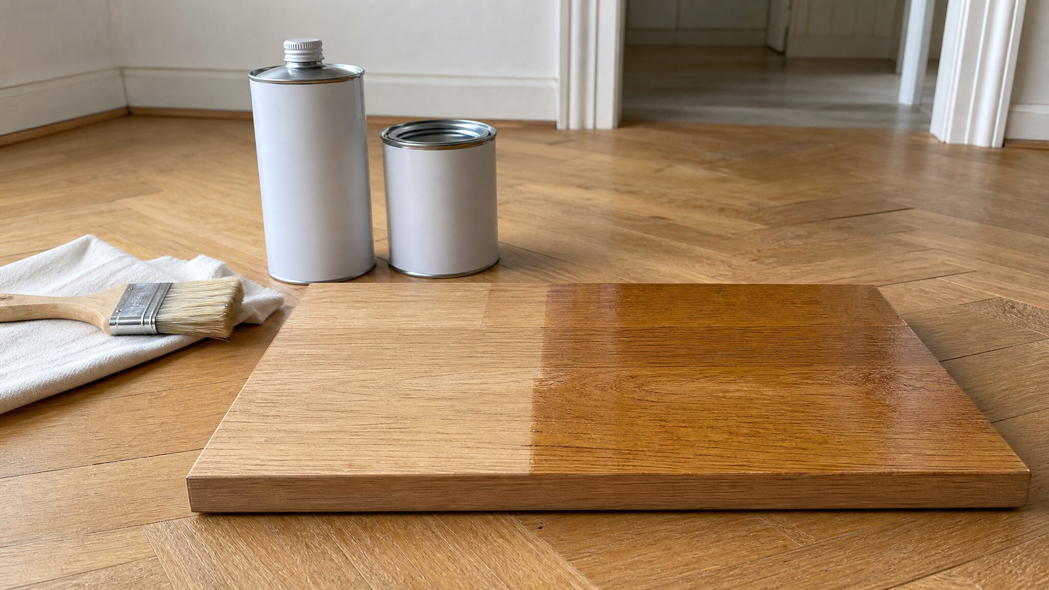 finition parquet huilée