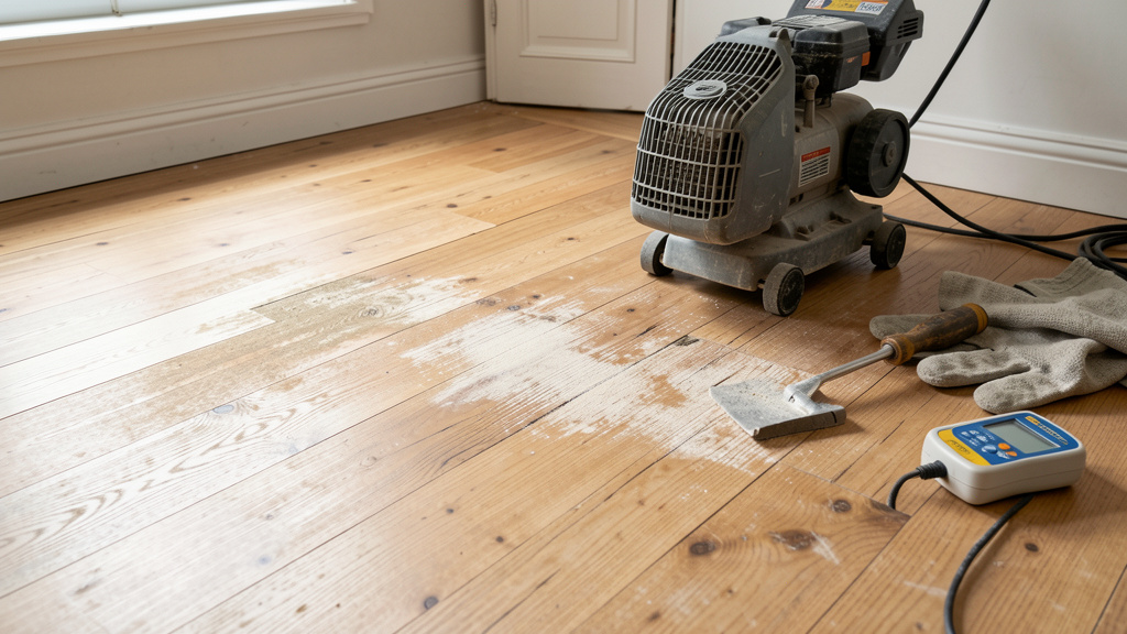 Odeur de moisi sous votre parquet : signe d’un problème d’humidité à traiter d’urgence