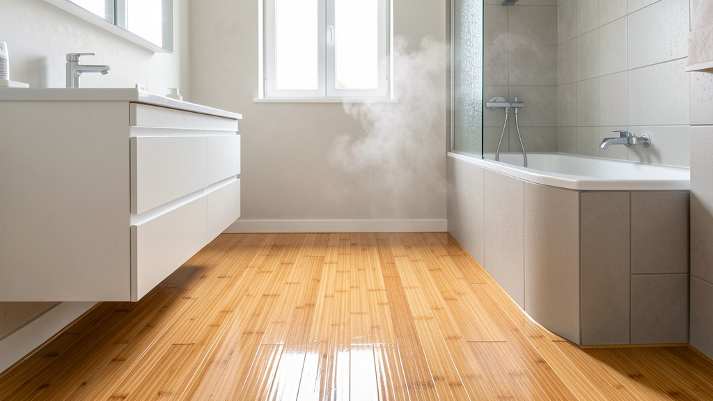 Parquet bambou pour salle de bain : une option chic, écologique… et résistante à l’humidité !