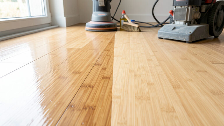 Parquet bambou verni ou huilé : que choisir pour un sol beau et durable ?