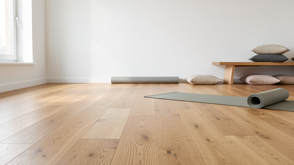 parquet est-il idéal pour un studio de yoga