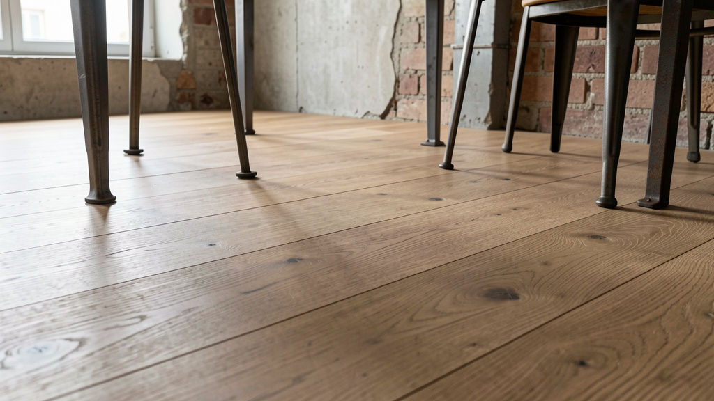 essences de bois pour un intérieur industriel