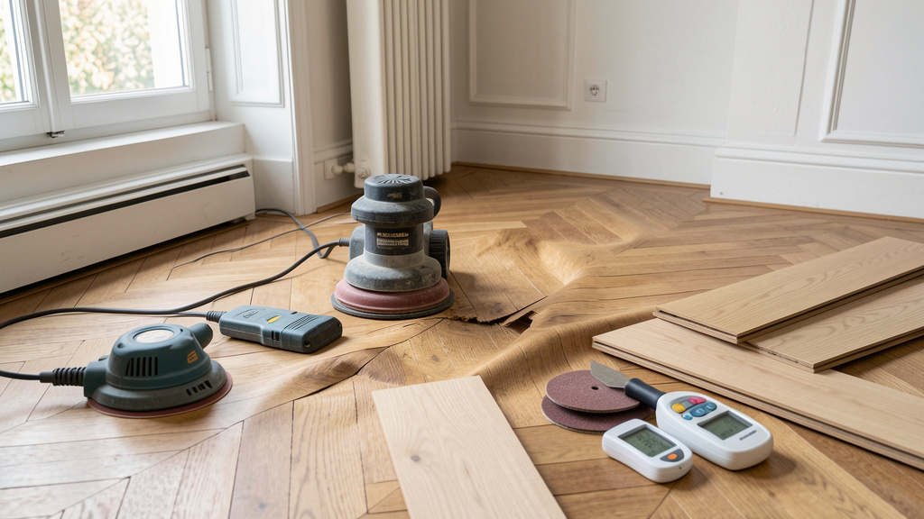 Parquet qui gondole : Astuces pour le réparer durablement 2025
