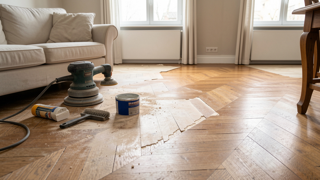Diagnostic parquet ancien