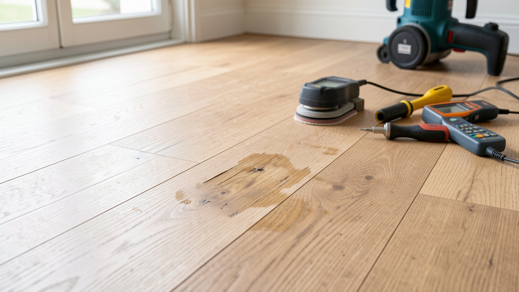 causes d’humidité dans un parquet